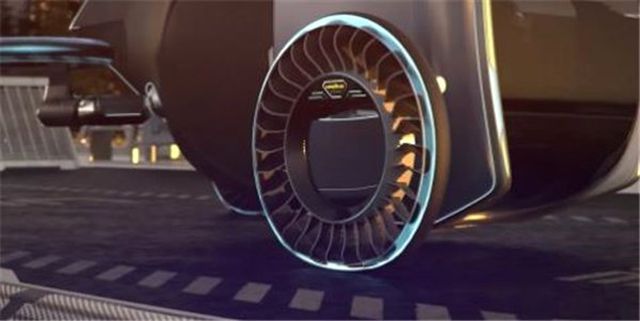 Goodyear'ın Uçan Otomobiller İçin Tasarladığı Tekerlek