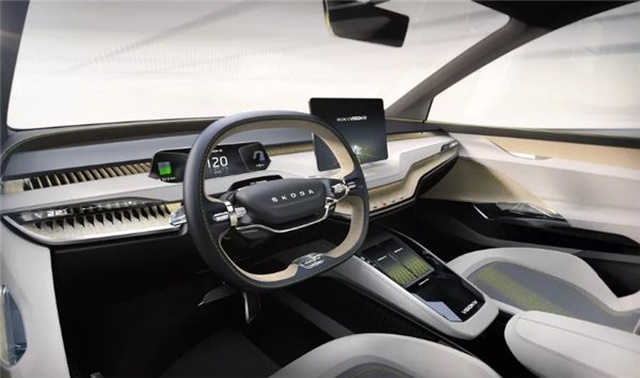 Skoda'nın Vision Iv Konsepti, İlk Kez Cenevre Otomobil Fuarı'nda Ortaya Çıktı