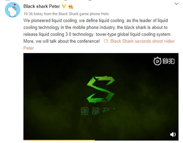 <a class='keyword-sd' href='/xiaomi/' title='Xiaomi'>Xiaomi</a> Black Shark 3'ün Liquid Cooling 3.0 ile Geleceği Onaylandı