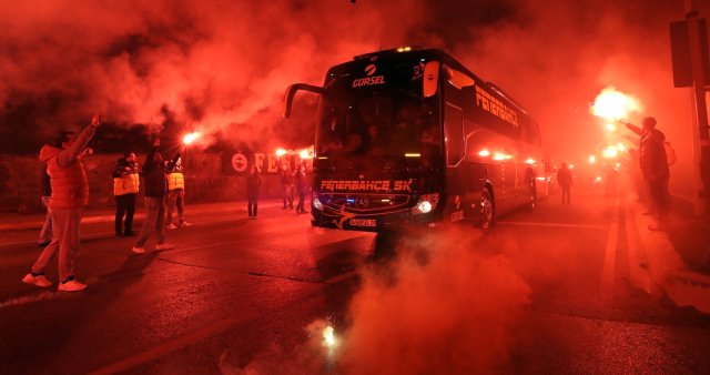 Fenerbahçe'ye Medipol Başakşehir Maçı Öncesi Taraftar Desteği
