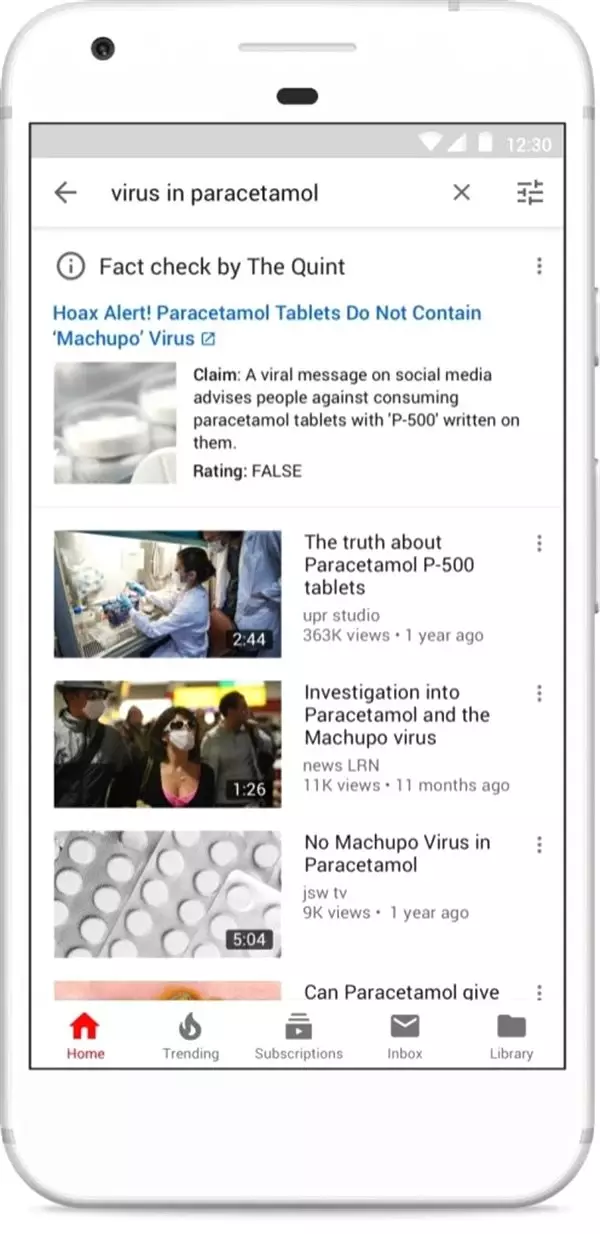 Youtube'un Yeni Bilgi Kontrol Paneli, Video Aramalarındaki İçerikleri Kontrol Ediyor
