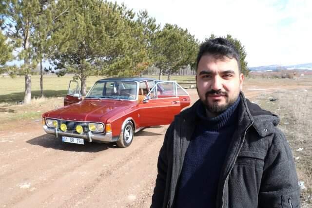 1969 Model Otomobili, 10 Yılda 50 Bin Lira Harcayarak İlk Günkü Haline Dönüştürdü