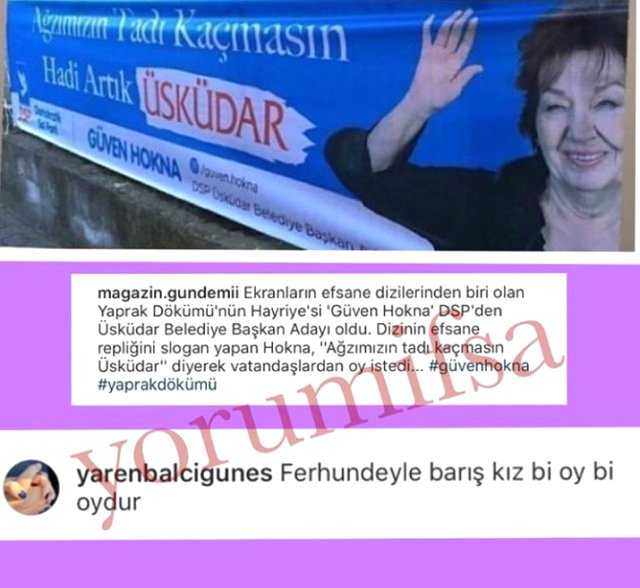 DSP Üsküdar Belediye Başkan Adayı Güven Hokna'nın Seçim Sloganı, Sosyal Medyada Olay Oldu