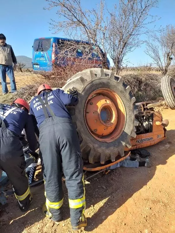 Tarlasını Sürüp Evine Dönüyordu, Yolda Feci Şekilde Can Verdi