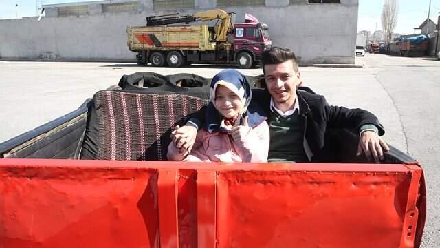 Hurda Araçtan Kardeşi İçin 