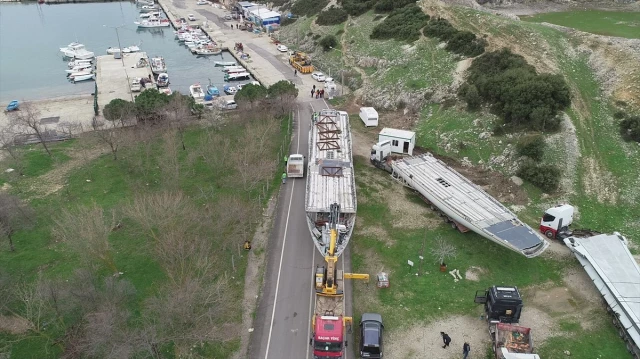 Saros Körfezi'nde Batırılacak Olan Dev Uçak Edirne'ye Getirildi