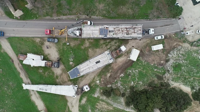 Saros Körfezi'nde Batırılacak Olan Dev Uçak Edirne'ye Getirildi