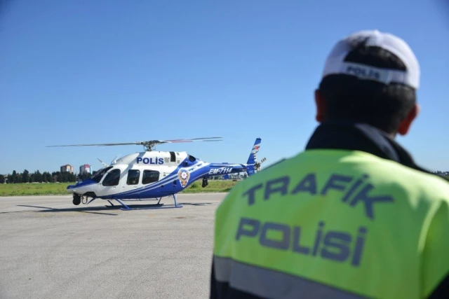 Helikopterli Trafik Denetiminde Yakalanan Kadın Sürücü Neye Uğradığını Şaşırdı