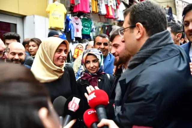 Siirtli Kadından İmamoğlu'na, 'Sen Kaliteli Adamsın Git Eniştemin Yanında Dur'