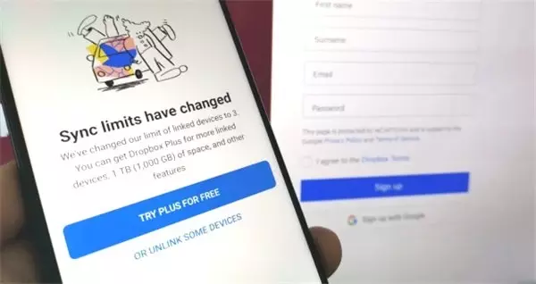 Dropbox'ın Ücretsiz Sürümüne 3 Cihaz Limiti Geliyor