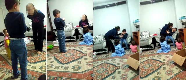 Üvey Anne Şiddeti Kamerada! 8 Yaşındaki Çocuğa Kabusu Yaşattı