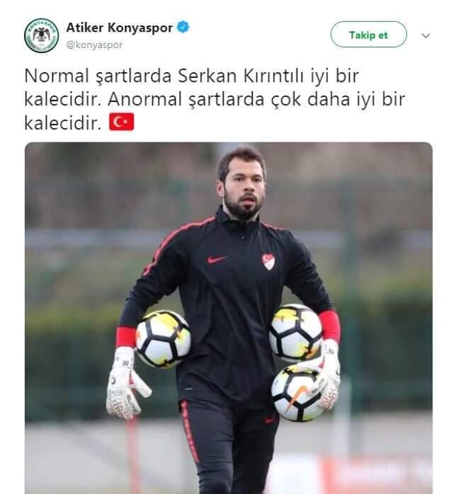 Atiker Konyaspor ve Çaykur Rizespor'dan <a class='keyword-sd' href='/milli-takim/' title='Milli Takım'>Milli Takım</a> Göndermesi