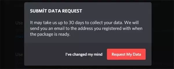 Verilerinizin Hiç Silinmediği Discord'daki Bilgilerinizi Nasıl İndirirsiniz?
