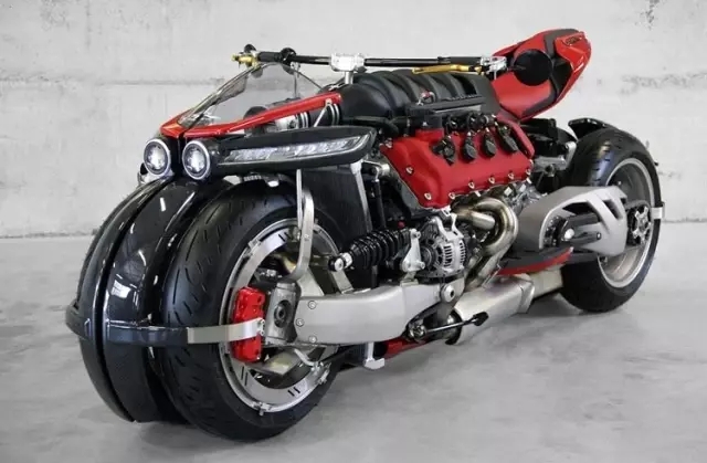 Hem Havada Hem Karada Gidebilen 3 Milyon TL Değerindeki Motosiklet (Video)