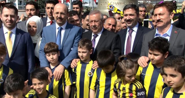 Fenerbahçe'nin Euroleague Anıtı Açıldı