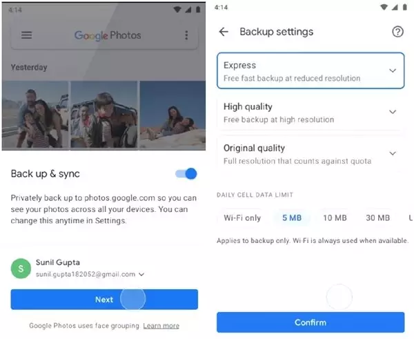 Google, Fotoğraf Yedekleme İşlemini Hızlandıran 'Express' Özelliğini Kullanıcılara Sunmaya Başladı