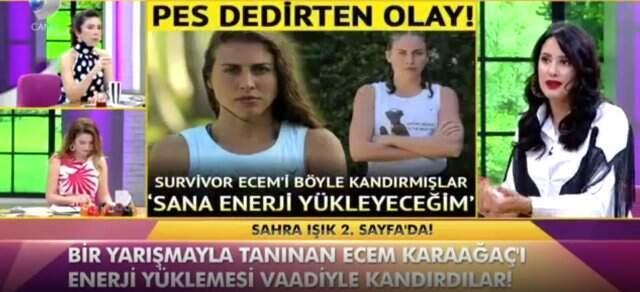 Sahra Işık'tan Şaşırtan Açıklama: Ecem Karaağaç'ın Başına Gelen Saflık Değil Salaklık