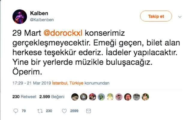 Nil Karaibrahimgil ve Kalben, Bir Kadının Darp Edildiği Mekandaki Konserlerini İptal Etti