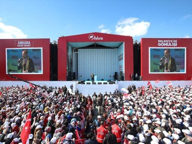 Erdoğan, Büyük Ankara Mitingine Kaç Kişinin Katıldığını Açıkladı