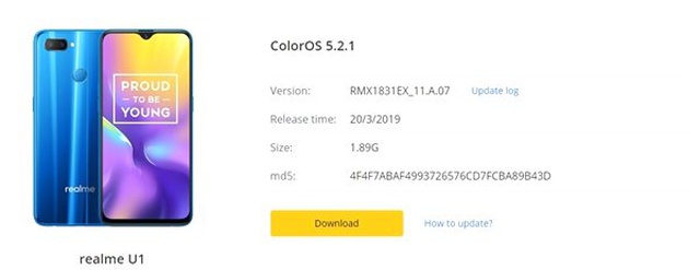 Realme U1'e Gelen Yeni Güncellemeyle Bootloader Kilidini Açmak Mümkün Hale Geldi