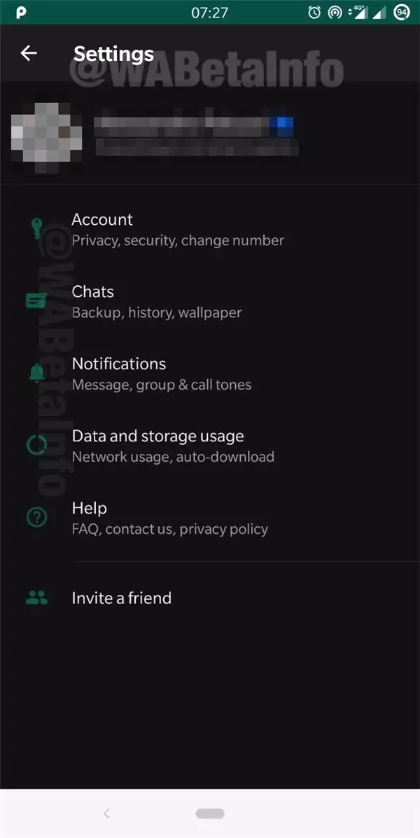 Whatsapp, Android Beta Uygulamasına Karanlık Mod Getirdi