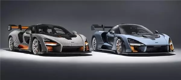 Lego'nun İnşa Ettiği Mclaren Senna, Orijinalinden Daha Ağır