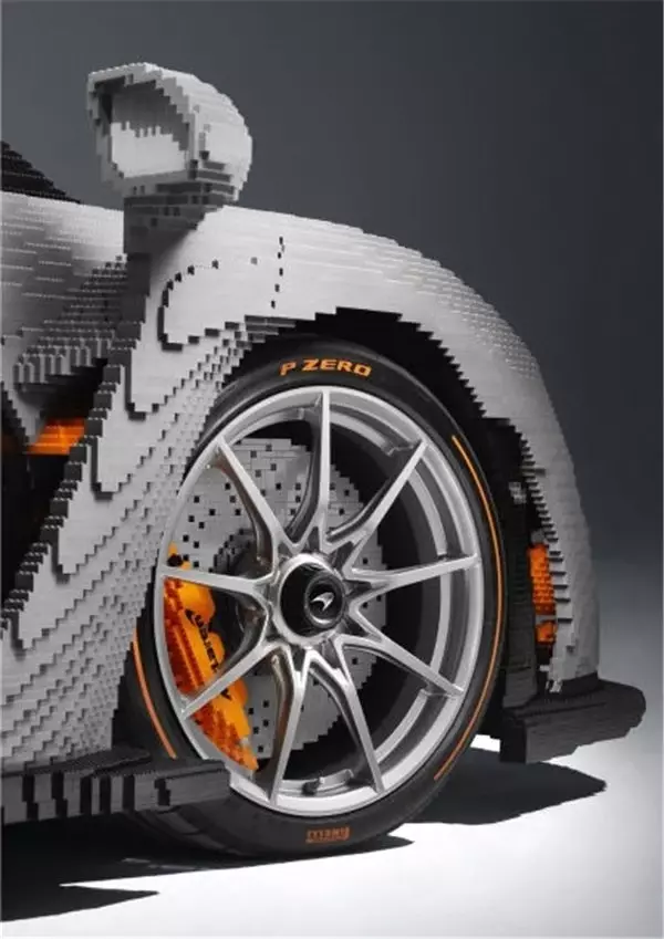 Lego'nun İnşa Ettiği Mclaren Senna, Orijinalinden Daha Ağır