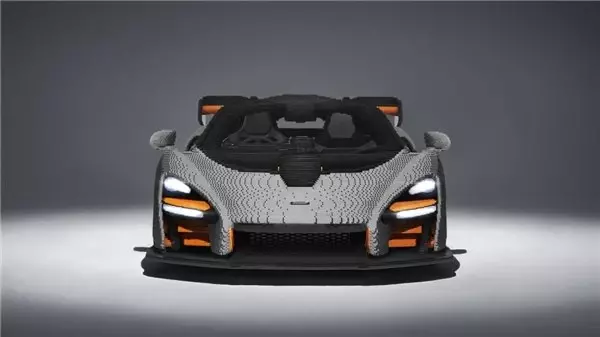 Lego'nun İnşa Ettiği Mclaren Senna, Orijinalinden Daha Ağır