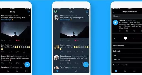 Twitter'ın İos Uygulamasına Oled Ekranlar İçin 'Simsiyah Tema' Geldi