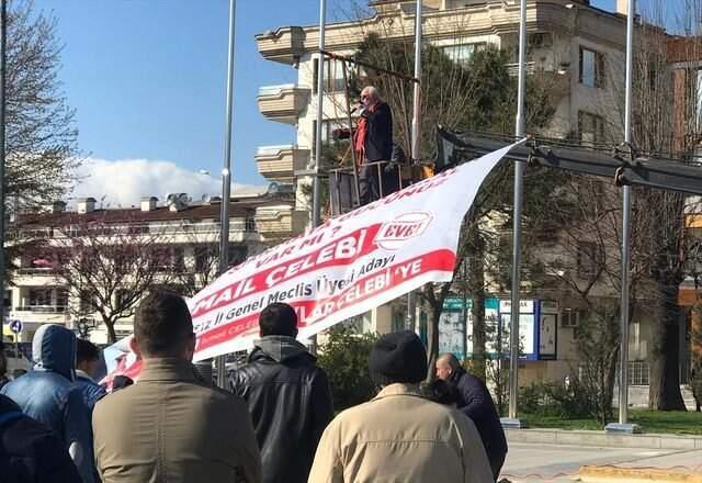 Düzce İl Genel Meclisi Bağımsız Adayı İsmail Çelebi'nin Görüntüleri Vatandaşları Güldürdü