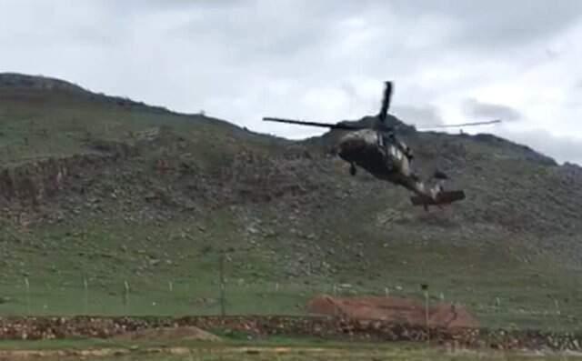 Siirt'te Oy Pusulaları Askeri Helikopterle Taşındı