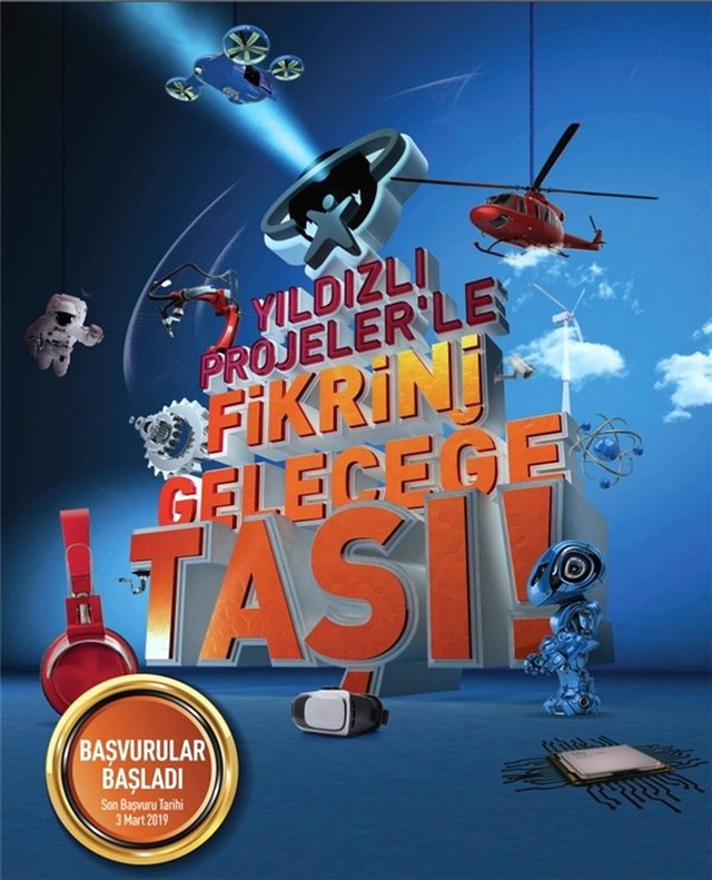 11. Yıldızlı Projeler Yarışması 18 Nisan'da