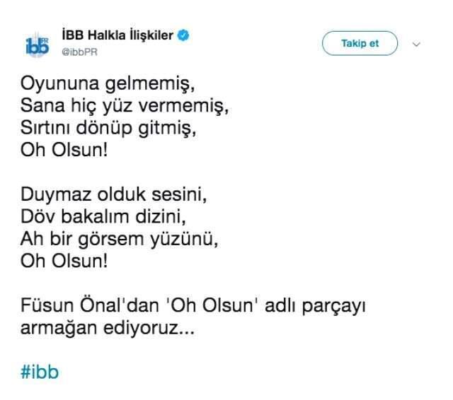 Ekrem İmamoğlu'nun Resmi Olmayan Sonuçlara Göre Kazandığı İBB'den Manidar Paylaşım: Oh Olsun!