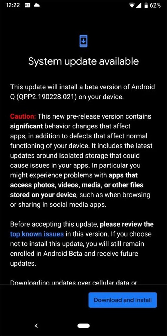 Google, Android Q'nun Pek Çok Yeni Özelliğe Sahip İkinci Betasını Yayınladı