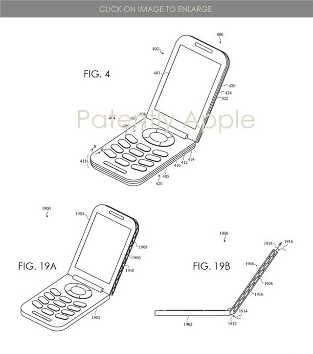Apple, <a class='keyword-sd' href='/kapakli/' title='Kapaklı'>Kapaklı</a> Bir Telefon İçin Patent Başvurusunda Bulundu