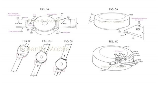 Apple Watch'a Kafa Tutması Beklenen Google Pixel Watch'un Patenti Ortaya Çıktı