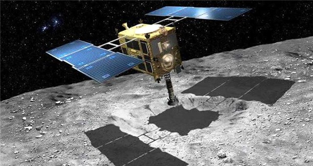 Japonların Uzay Aracı Hayabusa2, Bir Asteroidi Başarıyla Vurdu