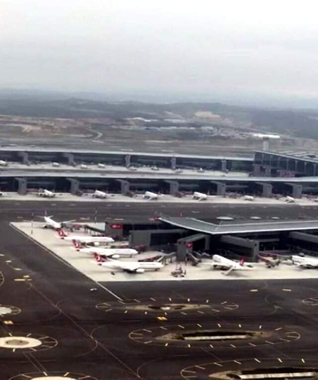 İstanbul Havalimanı'ndaki Son Durum Havadan Görüntülendi İstanbul Havalimanı'ndaki Son Durum Havadan Görüntülendi