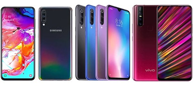 Samsung Galaxy A70 Vs Xiaomi mi 9 Se Vs Vivo V15: Hangisi Daha İyi?