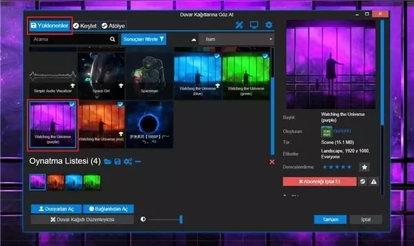 Windows 10'da Hareketli Arka Plan Nasıl Ayarlanır?