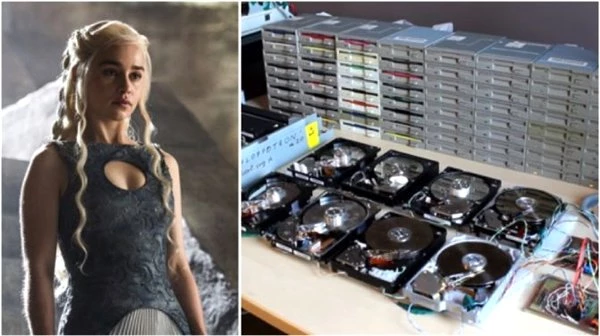 Game Of Thrones'un Müziği, Disket Sürücülerden Oluşan Bir Orkestrayla Çalındı