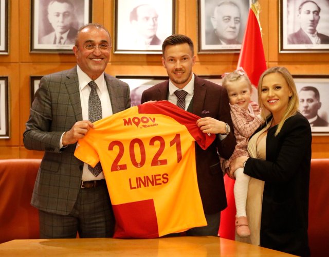 Galatasaray, Martin Linnes'in Sözleşmesini Uzattı!