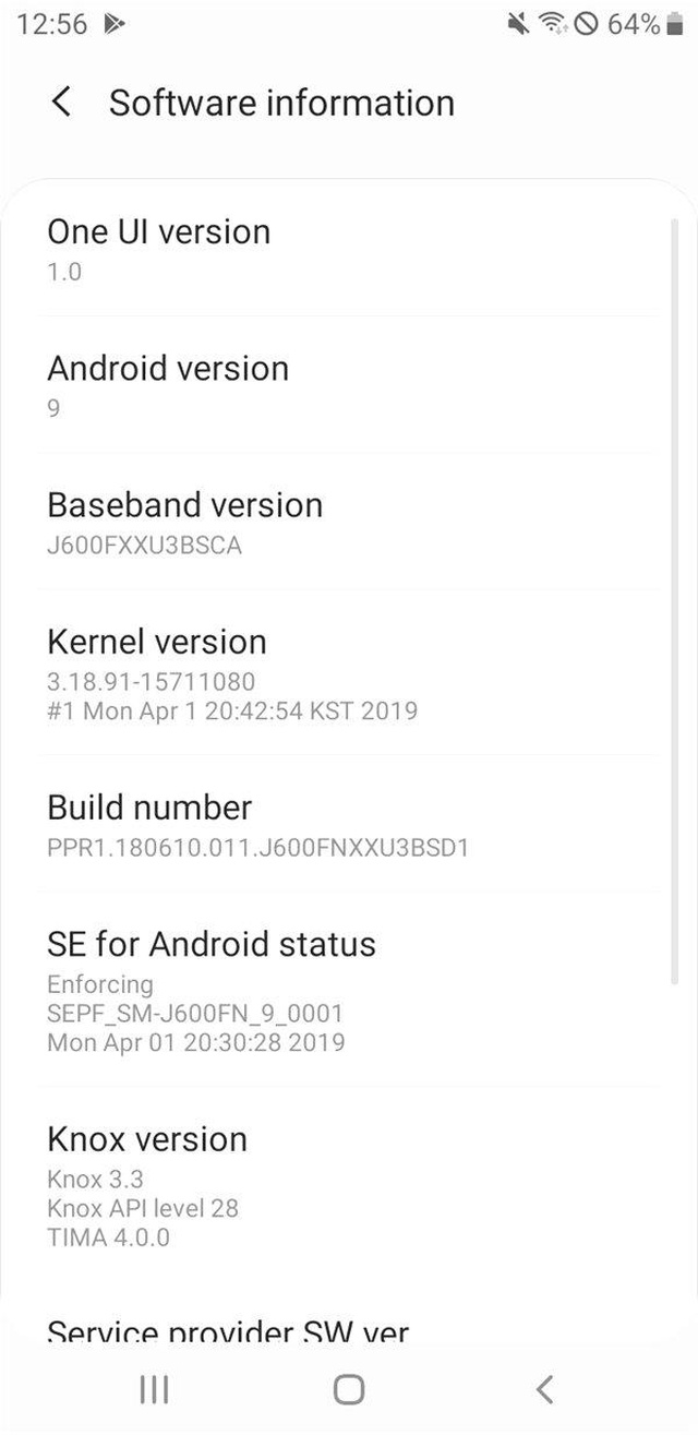 Samsung, Galaxy J6 İçin Android 9 Pie Güncellemesini Yayımladı