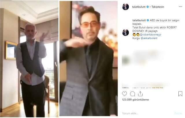 Dünyaca Ünlü Yıldız Robert Downey Jr. ile Talat Bulut Kozlarını Paylaştı!
