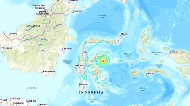 Endonezya'da 6,8 Büyüklüğünde Deprem Meydana Geldi