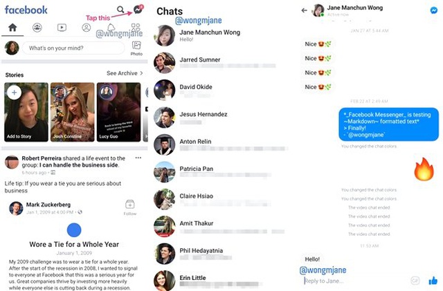 Facebook ile Messenger Yeniden Birleşecek