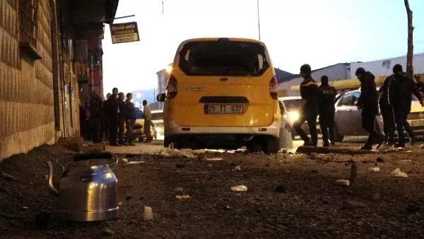 Erzurum'da, 100 Kişi 1,5 Saat Boyunca Kavga Etti!