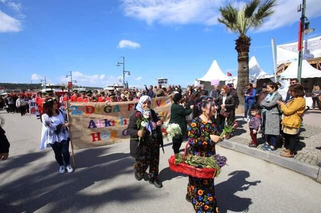 Ayvalık 2. Doğa Festivali İlçeyi Rengarenk Boyadı!