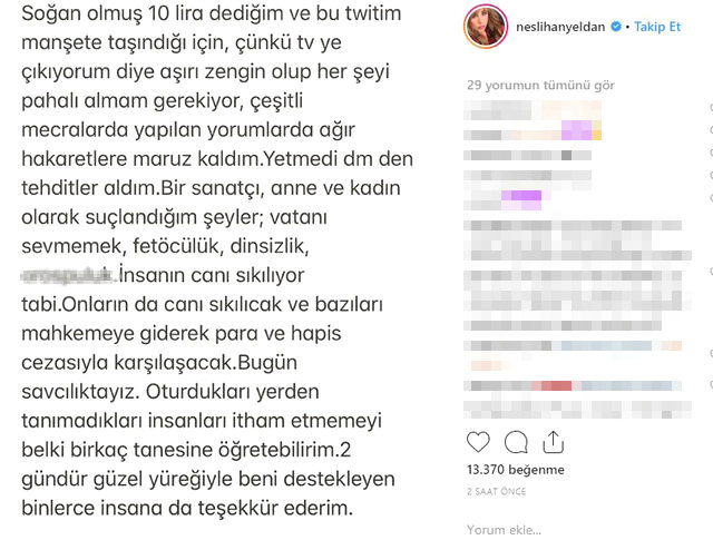 Oyuncu Neslihan Yeldan, İstanbul Seçimlerini Eleştirdiği İçin Tehdit Mesajları Aldı