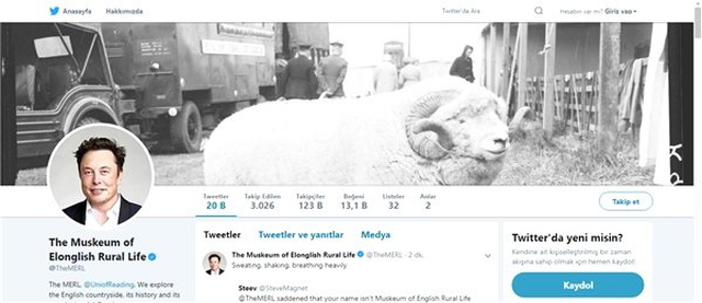 Elon Musk, Twitter'daki Profil Fotoğrafını Koyun Olarak Değiştirdi: İşte Sebebi